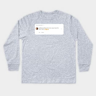 @carlxo.xo comments 02 Kids Long Sleeve T-Shirt